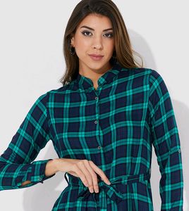 🏁Price Drop💲Plaid Checks Shirt Dress⏳