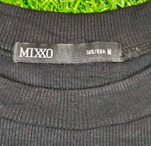 Woollen Black Long Sleeve Top