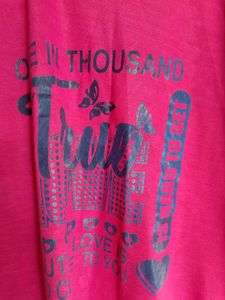 Pink Graphic Tee
