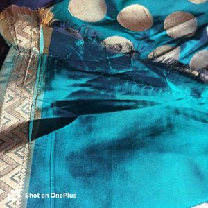 Brand new Elegant green&amp; Gold Saree