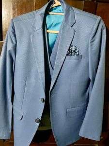 Blue Suit - Blazer & Vest