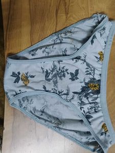 Floral Print Women's Briefs grey