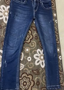 Dark Wash Denim Jeans