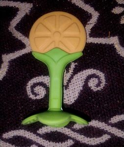 set of 5 silicon teethers for baby