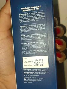 Blue Nectar Batana &amp; Almond Hair Oil