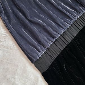 Korean Velvet Dress