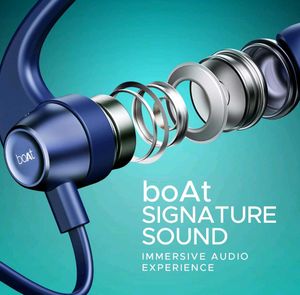 Boat Wireless Bluetooth Earphones - Blue