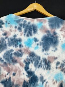 VividArtsy Multicolor Tie And Dye Top (Women)