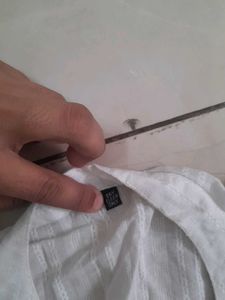 Blue &amp; White Dress with Shrug Brand New Fix Rate