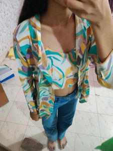 Colorful Print Top