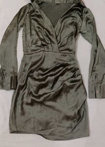 Olive Green Dress