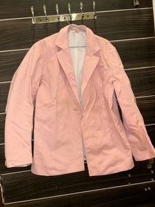 pink blazer