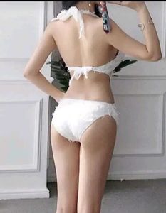 🌸White Lavender Bikini One piece 🌸