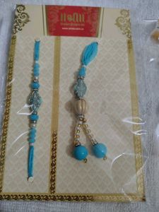 4 pairs of Rakhi for Bhaiya and Bhabhi