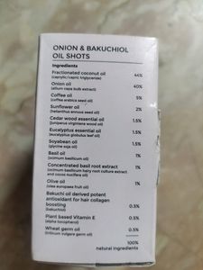 Onion And Bakuchiol Oil Shots