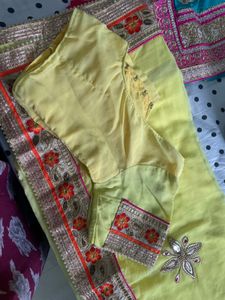 Beautiful Yellow Saree