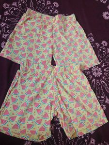 A Set Of Shorts(2 Pieces)
