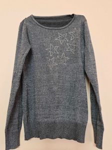 Gray Star Sweater