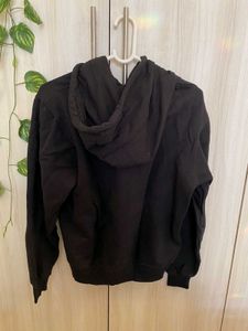 Black Graphic Hoodie