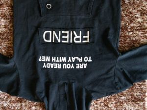 Cool Graphic Print Hoodie