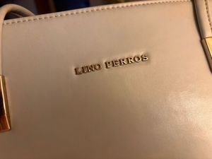 Lino Perros Blue Solid Shouder Bag