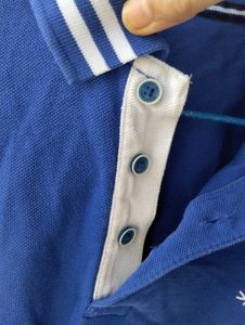 Blue Benetton Polo Shirt
