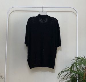 H&amp;M New Black Knitted T-Shirt(Women’s)