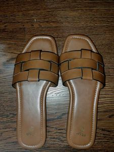 Brown Casual Flats