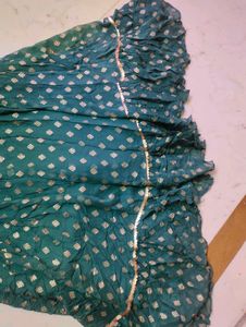 Green Lehenga Choli Set