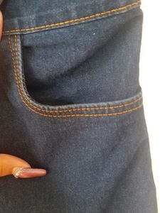 Denim Dungaree Dress