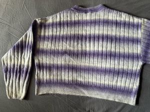 Striped Purple Sweater