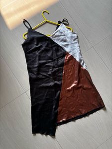 Colour Block Slip Dress