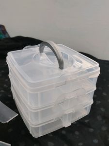 Adjustable  3 Layer Storege Box