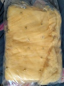 New Dress Yellow Tulle Party