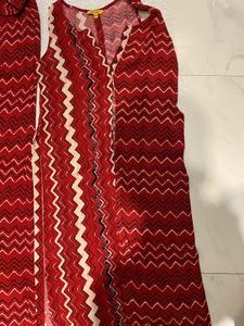 Global Desi Red Kurta Set Of 2