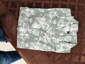 Floral Print Casual Shirt