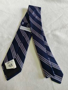 Striped Blue Tie