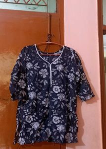 Black Short kurta