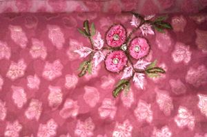 beautiful pink saree 🌺💖make offer✨