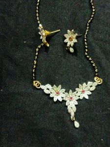 Floral Mangalsutra Set