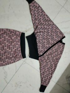 Stylish Pink skirt top