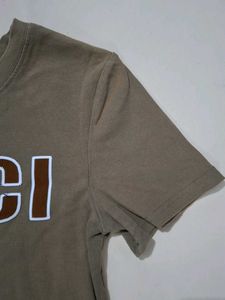 Gucci Brown Graphic Tee