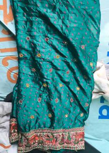 Saree with blouse