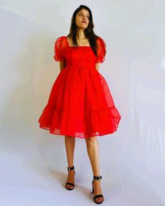 Red Cloud dress