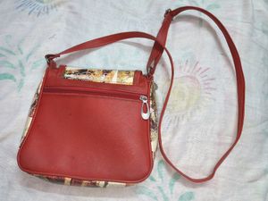 Red Sling Bag