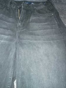 Black Wide Leg Jeans