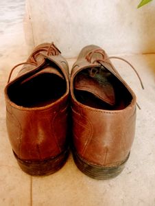 Teakwood Brown Shoes For Men