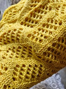 Yellow Knit Sweater