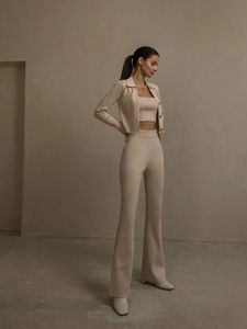 Beige Pants