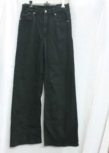H&amp;M Black Wide Leg Jeans
